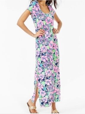 Lilly Pulitzer Wynne Scoop Neck Maxi Dress